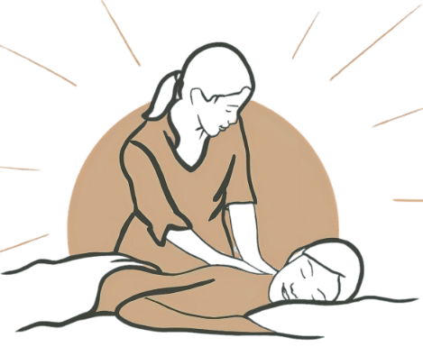 logo mila massage sand
