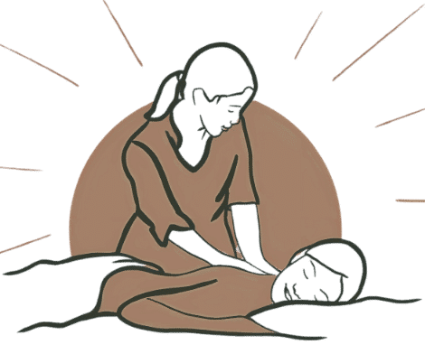 logo mila massage walnut